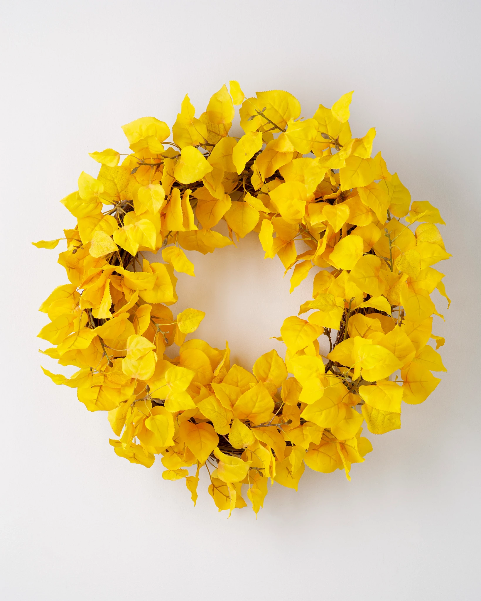 Golden Aspen Wreath